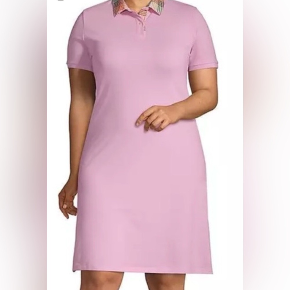 NWOT Lands End Women’s Polo Dress in 1X